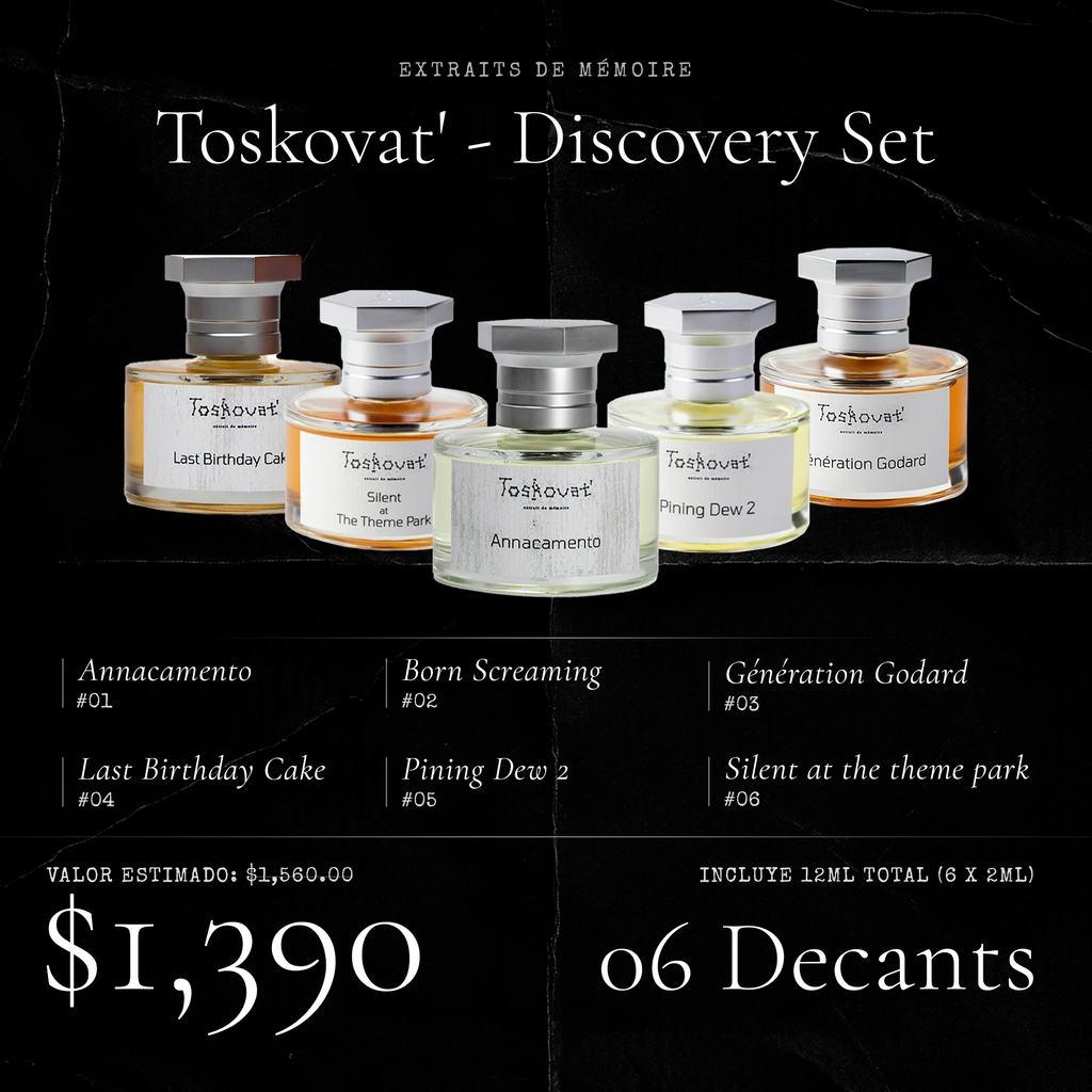 Toskovat' – Discovery Set: Extraits de Mémoire (6 x 2ml)